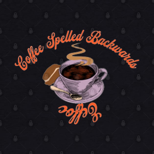 Eeffoc, Coffee Spelled Backwards by KoumlisArt